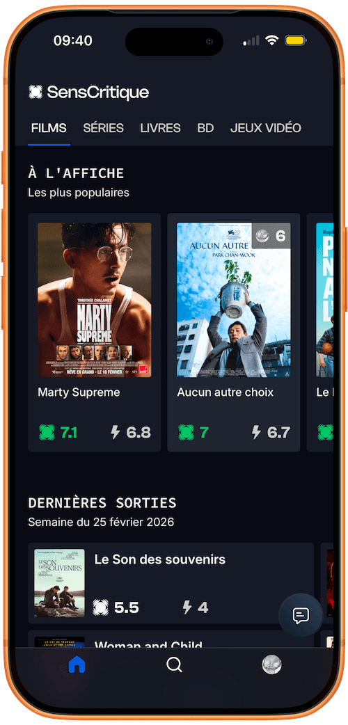 Application SensCritique