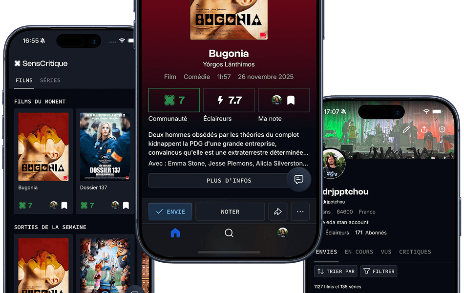 Application SensCritique
